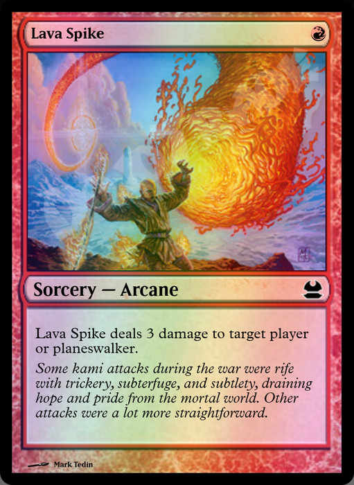 Lava Spike FOIL