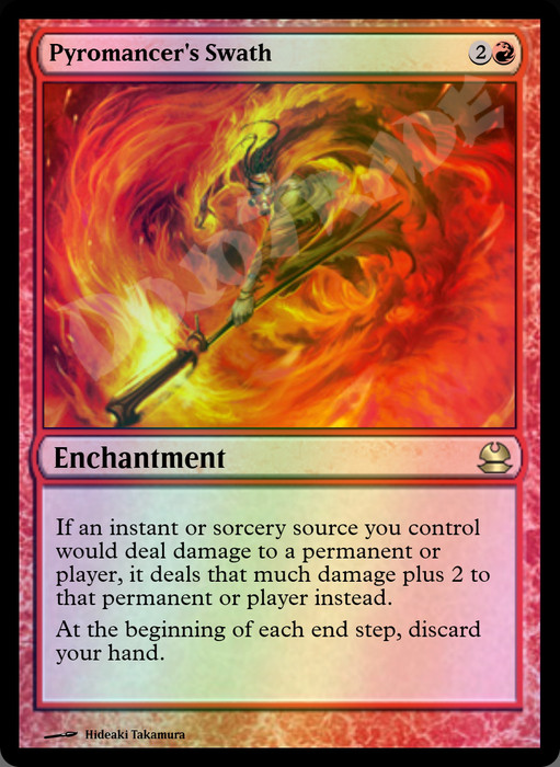 Pyromancer's Swath FOIL