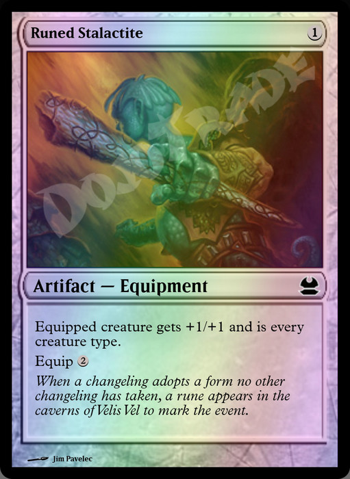 Runed Stalactite FOIL