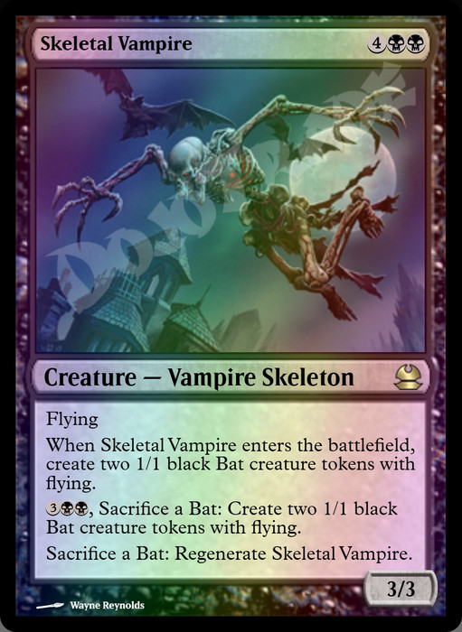 Skeletal Vampire FOIL