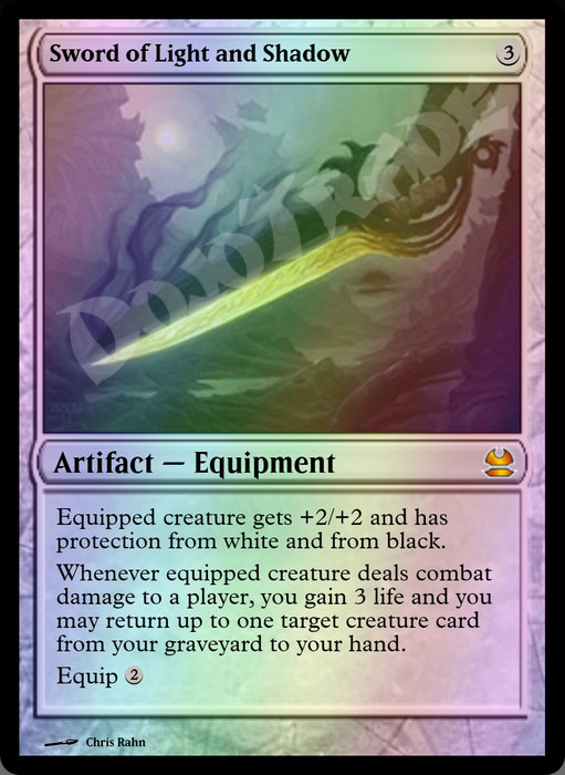 Sword of Light and Shadow FOIL