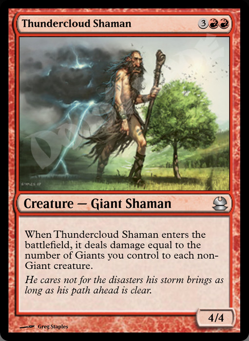 Thundercloud Shaman