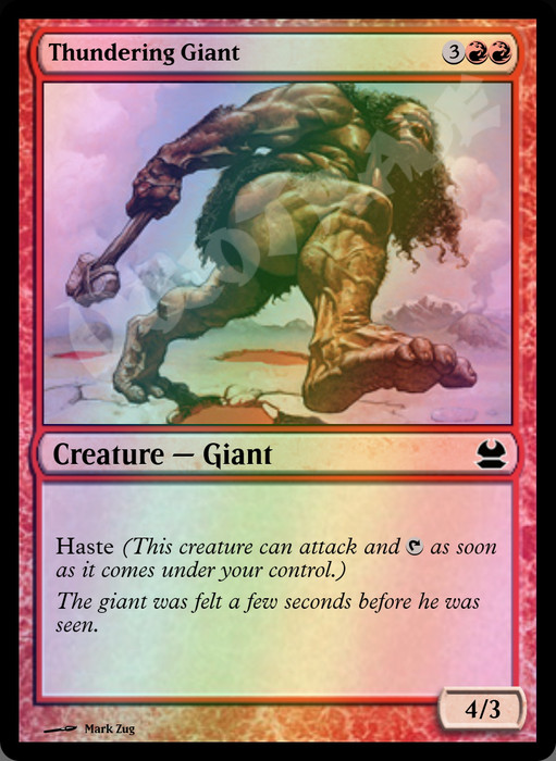 Thundering Giant FOIL