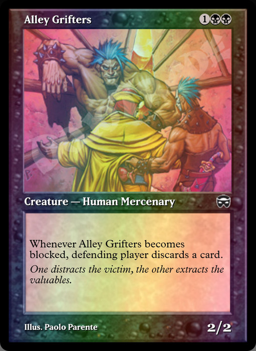 Alley Grifters FOIL