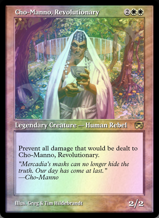 Cho-Manno, Revolutionary FOIL