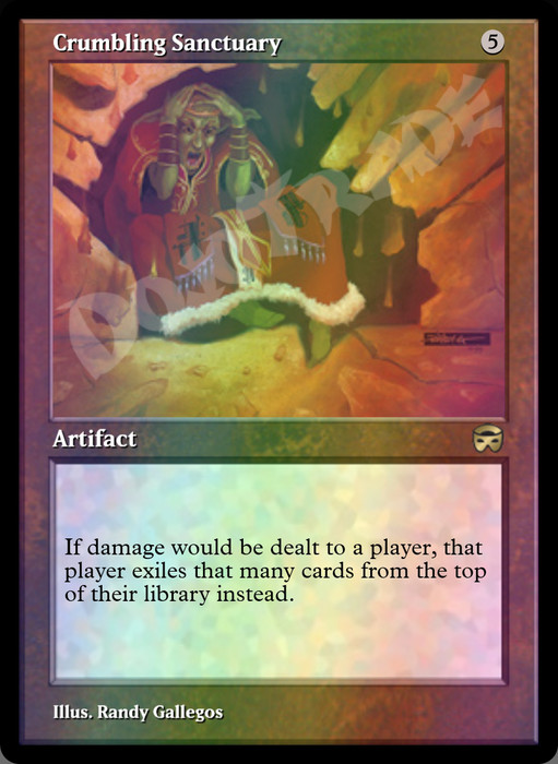 Crumbling Sanctuary FOIL