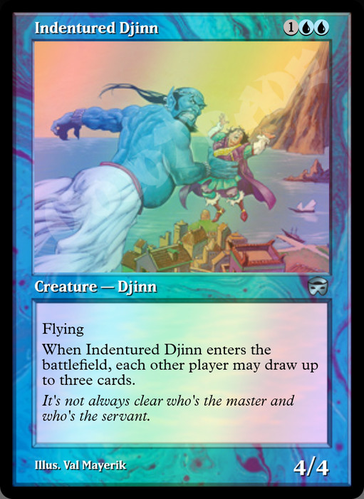 Indentured Djinn FOIL