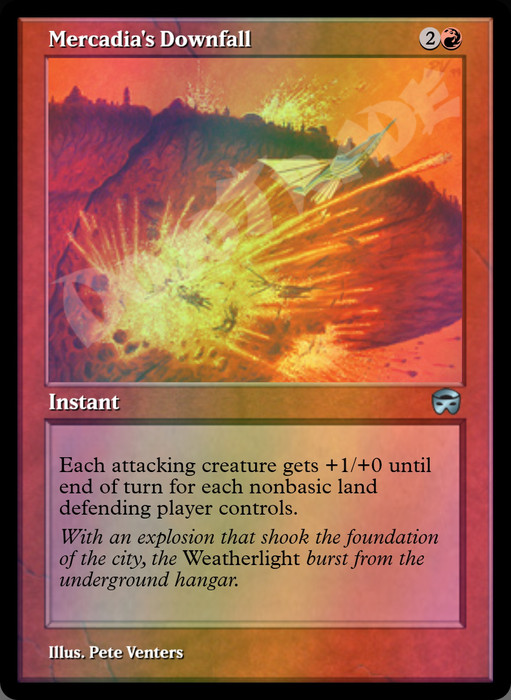 Mercadia's Downfall FOIL