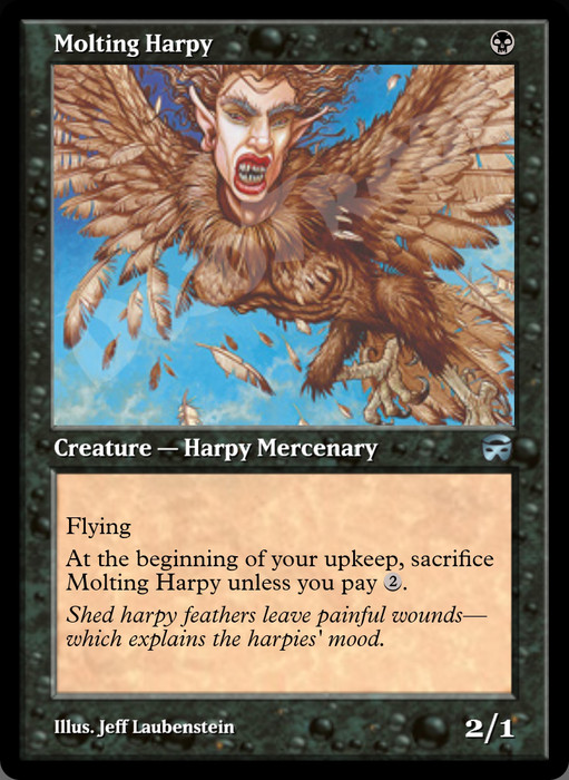 Molting Harpy