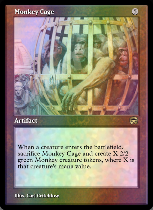 Monkey Cage FOIL