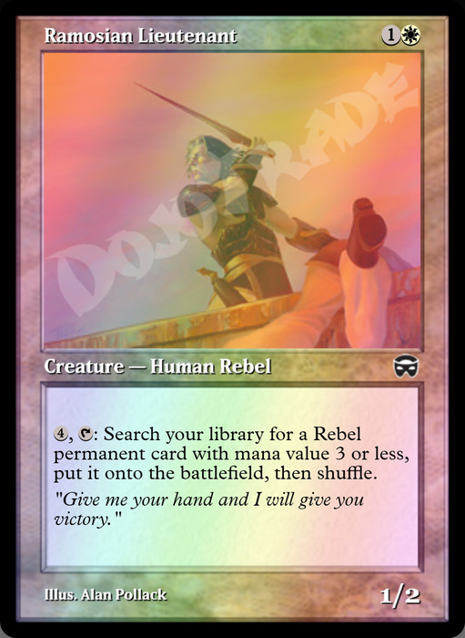 Ramosian Lieutenant FOIL