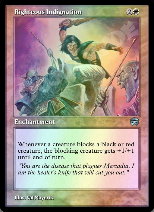 Righteous Indignation FOIL