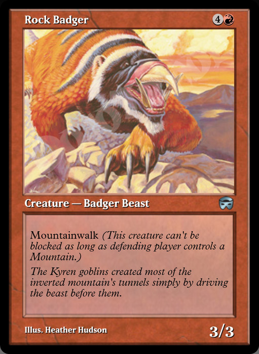 Rock Badger