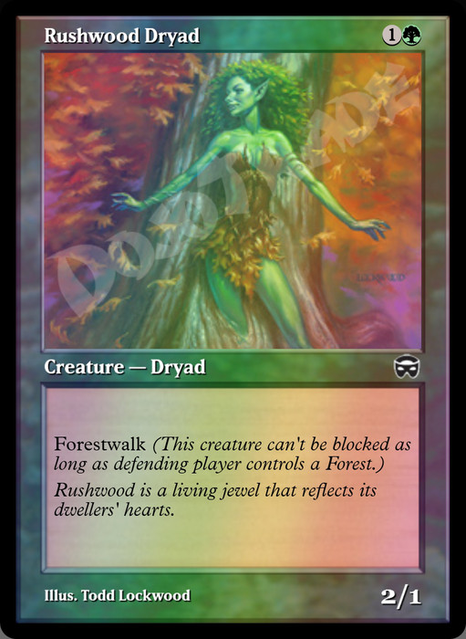 Rushwood Dryad FOIL