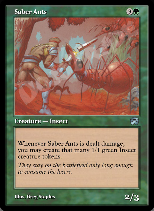 Saber Ants