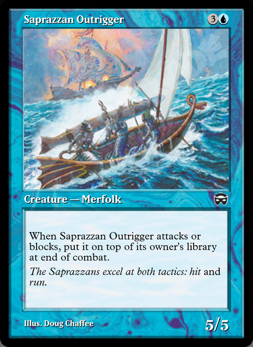 Saprazzan Outrigger