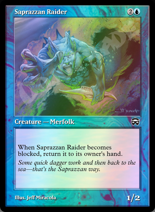 Saprazzan Raider FOIL