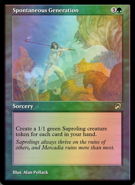 Spontaneous Generation FOIL