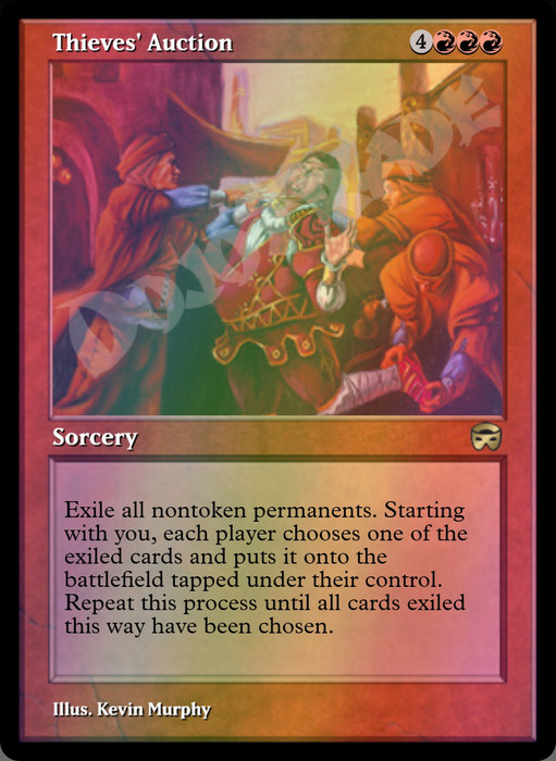 Thieves' Auction FOIL