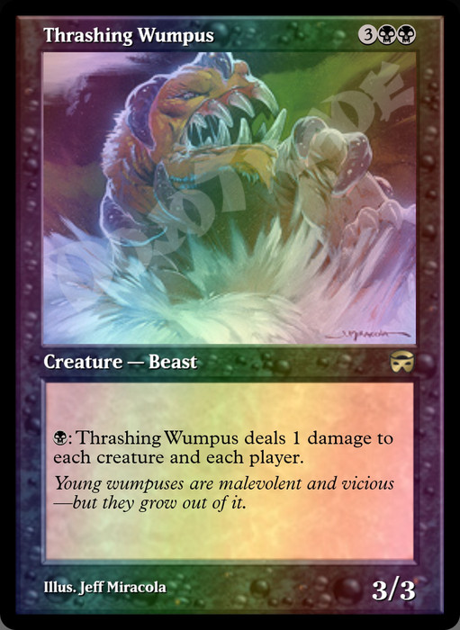 Thrashing Wumpus FOIL