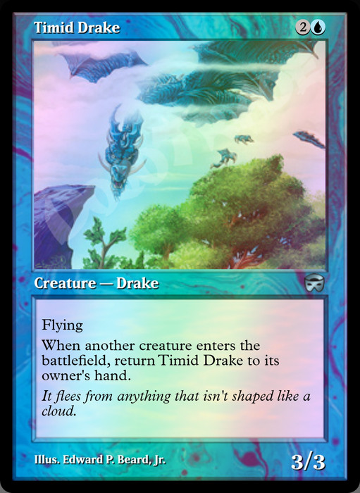 Timid Drake FOIL