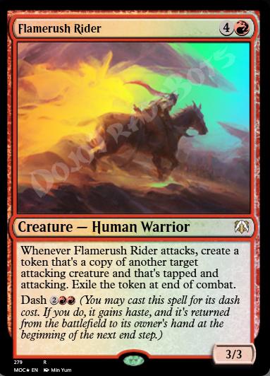 Flamerush Rider FOIL