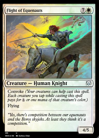 Flight of Equenauts FOIL