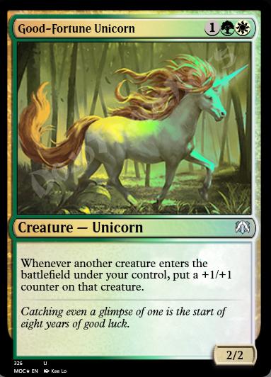 Good-Fortune Unicorn FOIL