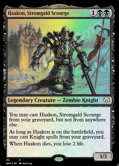 Haakon, Stromgald Scourge FOIL