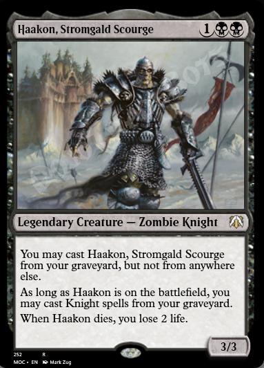 Haakon, Stromgald Scourge