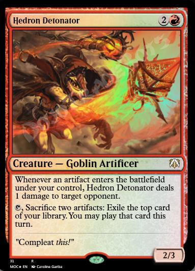 Hedron Detonator FOIL