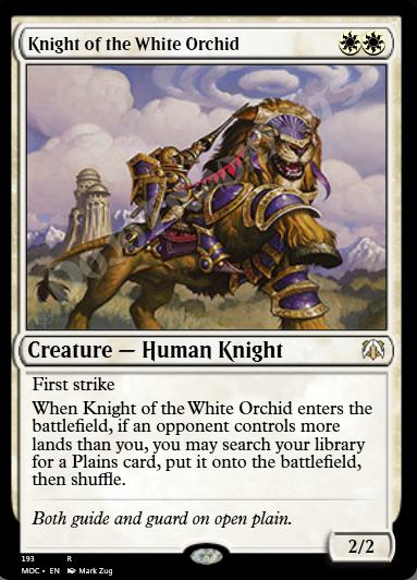 Knight of the White Orchid