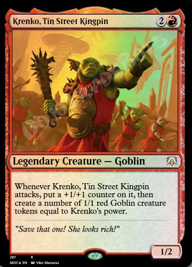 Krenko, Tin Street Kingpin FOIL