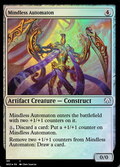 Mindless Automaton FOIL