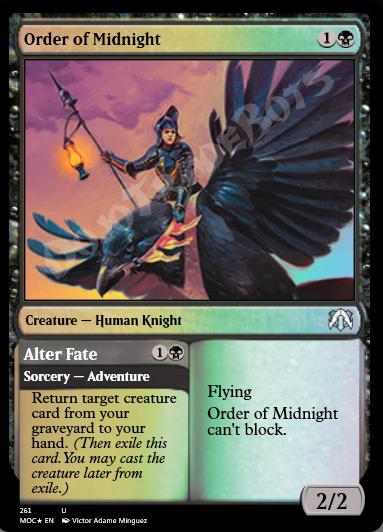 Order of Midnight FOIL