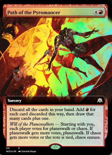 Path of the Pyromancer (Extended Art) FOIL