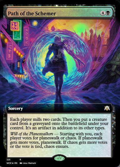 Path of the Schemer (Extended Art) FOIL