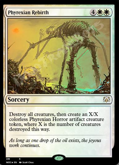 Phyrexian Rebirth FOIL