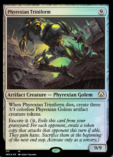 Phyrexian Triniform FOIL