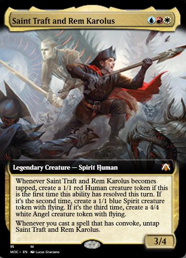 Saint Traft and Rem Karolus (Extended Art)