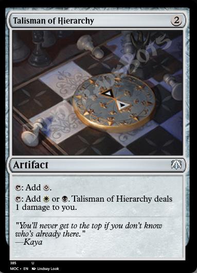 Talisman of Hierarchy