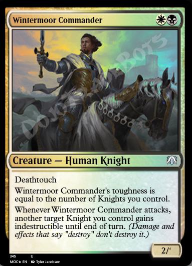 Wintermoor Commander FOIL