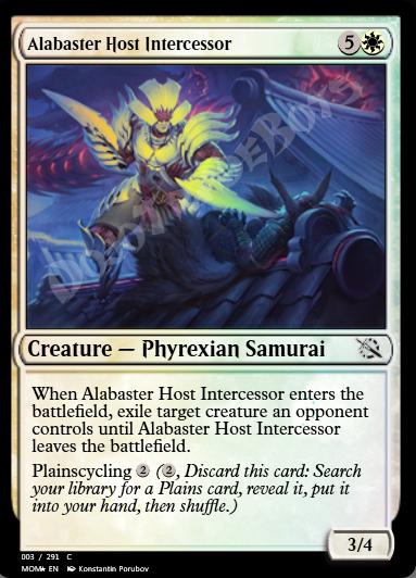 Alabaster Host Intercessor FOIL