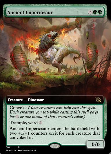 Ancient Imperiosaur (Extended Art)