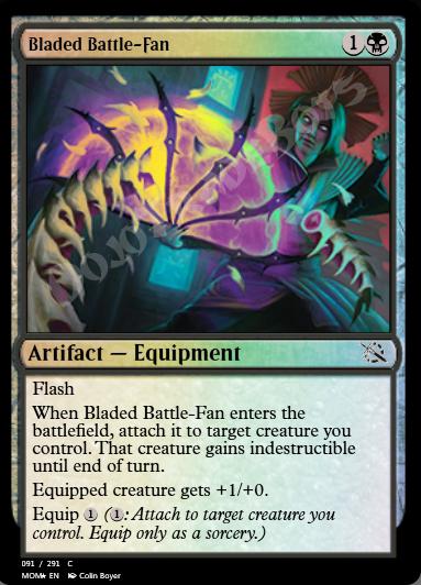 Bladed Battle-Fan FOIL