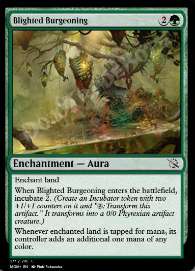 Blighted Burgeoning