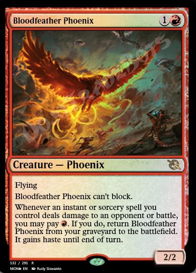 Bloodfeather Phoenix FOIL