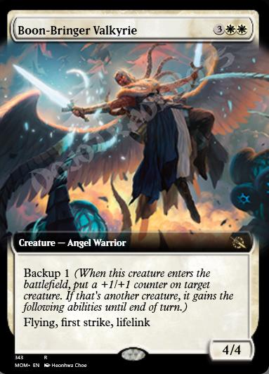 Boon-Bringer Valkyrie (Extended Art)