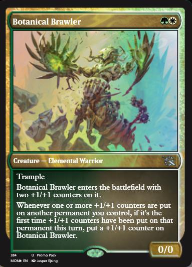 Botanical Brawler (Extended Art) FOIL