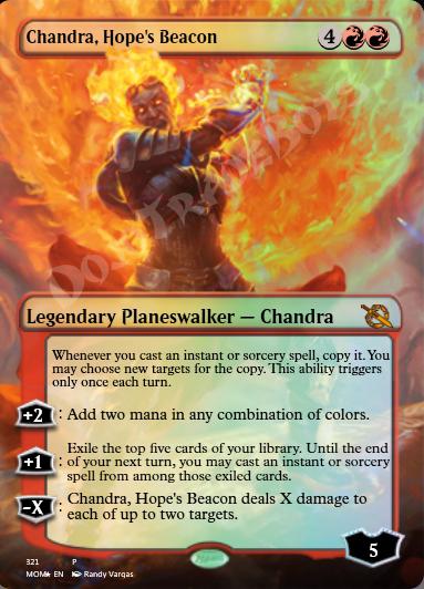 Chandra, Hope's Beacon (Borderless) FOIL